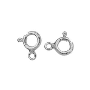 AM TNMP 5,5 mm - Silver clasps federing type, sterling silver 925