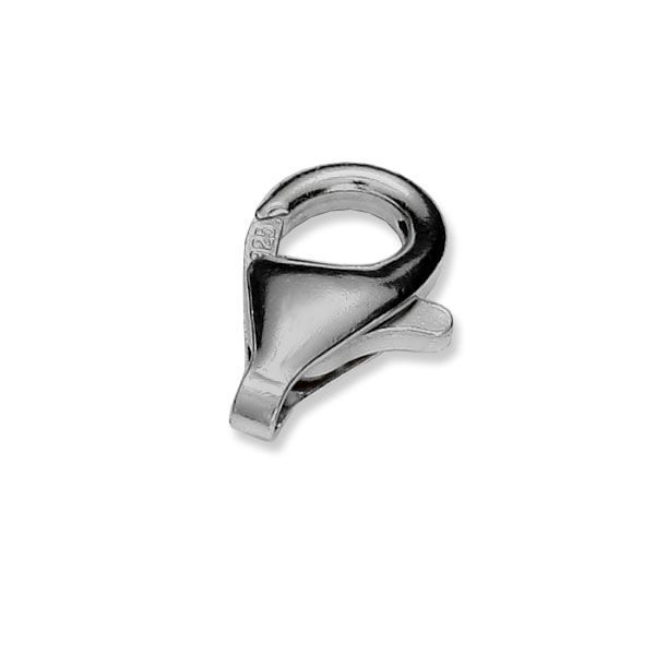 Silver clasps 9 mm, silver 925, CHP  9,0