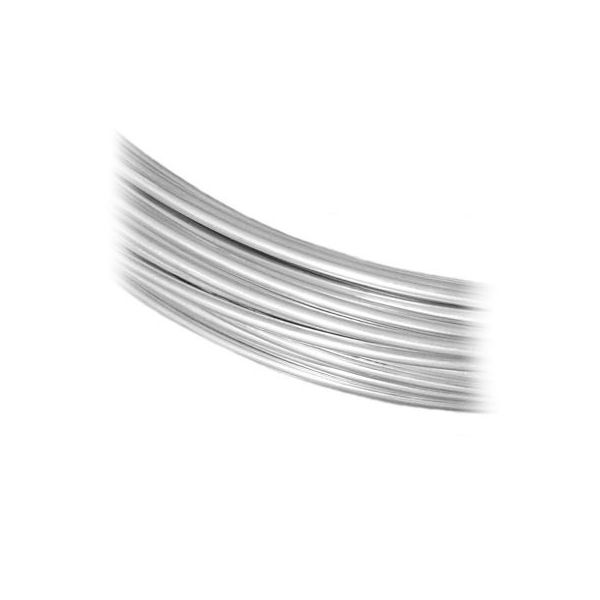 Regular sterling silver wire - WIRE-S 0,5 mm