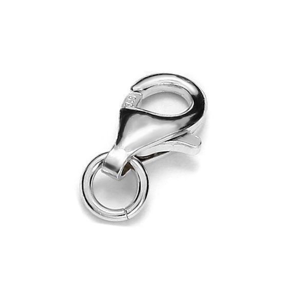 CHP 9,0 SET - Silver clasps with jump ring, sterlin silver 925