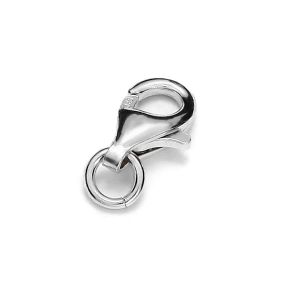 CHP 16,0 SET - Silver clasps with jump ring, sterling silver 925