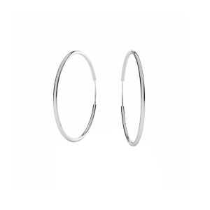 Round hoop earrings 2,2 cm KL-130