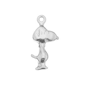 CHARM 88 7,6x16 mm - Snoopy pendant, sterling silver