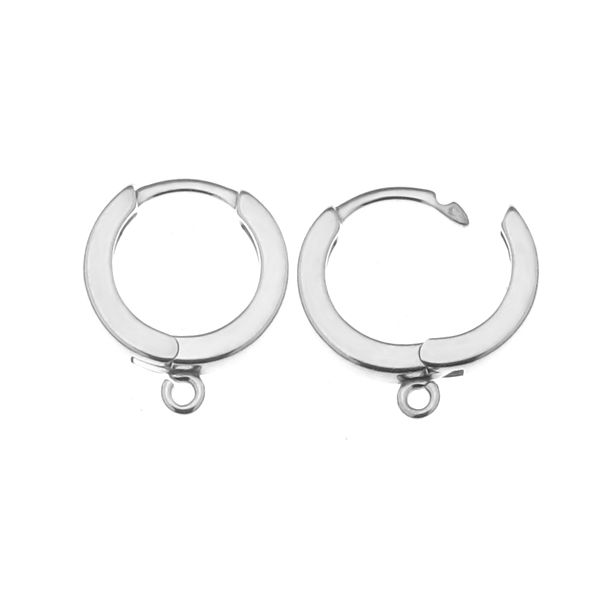 Silver earring backs (2 pairs) - JY GAO