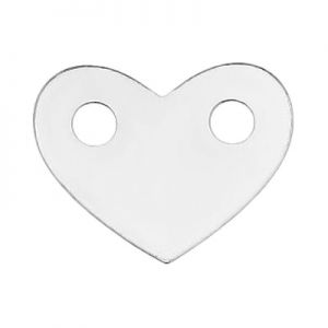 Heart pendant LK-0025 - 0,50 12x15,1 mm