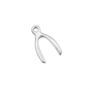Pendant - wishbone*sterling silver AG 925*CHARM 113 8,4x14,1 mm