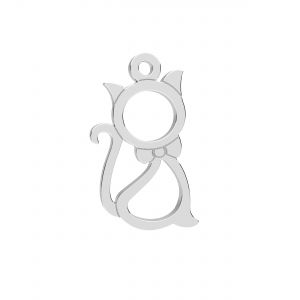 Silver cat - LK-0375 7x12,5 mm