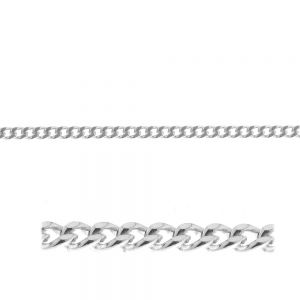 Curb bulk chain*sterling silver 925*PDS  35