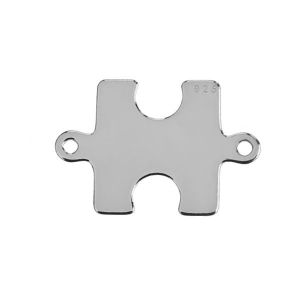 Puzzle pendant connector - BL-0204 (0,40 mm)