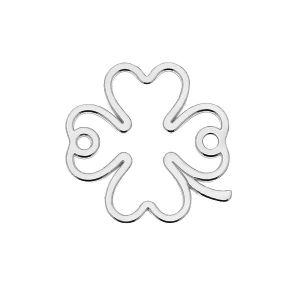 Clover lace connector - LK-0447 13x13 mm