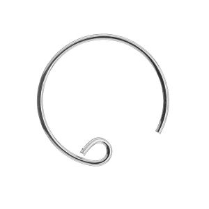 Ear wire marquise strling silver - BRY 3 0,8x3x15,5 mm