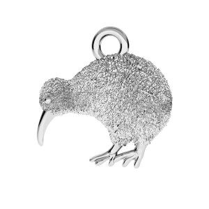 Kiwi bird charms - ODL-00144 12x13 mm