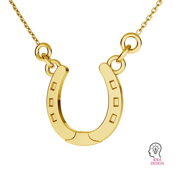 Emerald+Diamond Horseshoe Necklace in 14K Yellow Gold by Adina Reyter – The  Shoe Hive