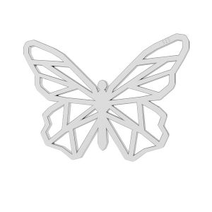 Butterfly origami pendant, LK-0678 - 0,50