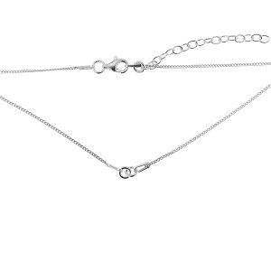 Necklace base S-CHAIN 10 PDS 35 - (20+20 cm)
