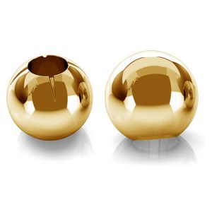 Ball 3mm (1 hole) gold 14K P1FZ 3,0 F:0,9