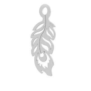 Peacock feather pendant, LK-0773 - 0,50