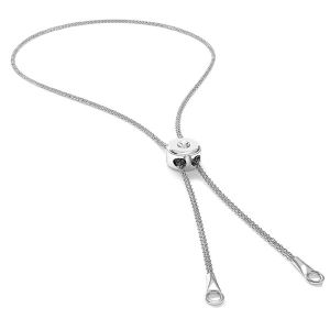 Coreana necklace base with stopper S-CHAIN 12 - 70 cm