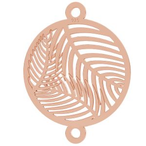 Palm trees pendant connector, LK-0884 - 0,50 Palm trees pendant connector, LK-0884 - 0,50