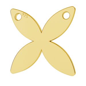 Butterfly pendant connector, LK-0890 - 0,50 Butterfly pendant connector, LK-0890 - 0,50