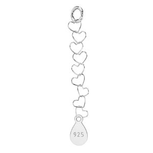 Heart chain extension SRC 045 / 40 mm