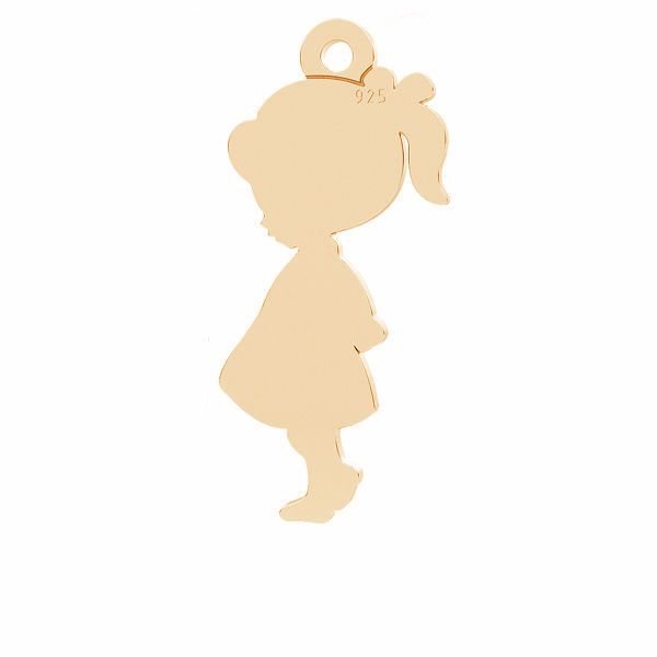 Child, girl pendant, LK-1283 - 0,50