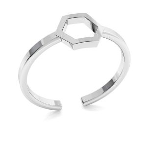 Infinity ring, sterling silver 925, ODL-00349