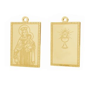 Our Lady gold pendant, AU 585 14K, LKZ-01373 - 0,30