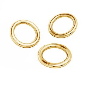 KCZ-0,80x4,25 14K, soldered jumpring Gold 585 14K