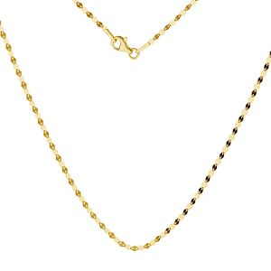 Gold chain coffe 14K, SG-FBL 030 AU 585, 14K - 50 cm