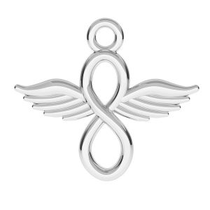 Infinity sign pendant, sterling silver 925, ODL-00489
