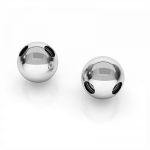 P2CH  5,0 F:1,5 - Beads corner hole 5 mm, sterling silver 925