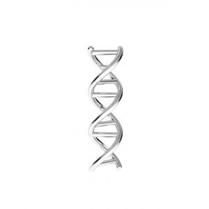 DNA pendant connector, sterling silver 925, ODL-00631