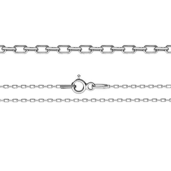 Silver anchor chain on sale necklace