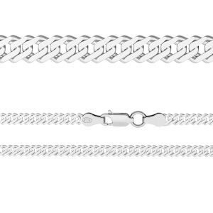 Rombo chain 0,4 cm*sterling silver 925*RD  60 (38 cm), 