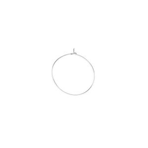 Round ear wire*sterling silver 925*BZ 16