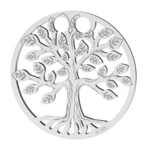Tree of life pendant, sterling silver, LKM-2028