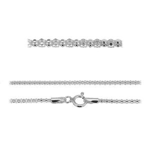CORBD 1,6 (38-75 cm), coreana chain sterling silver 925