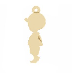 Boy gold pendant*gold 333*LKZ8K-30025 - 0,30 7x19 mm