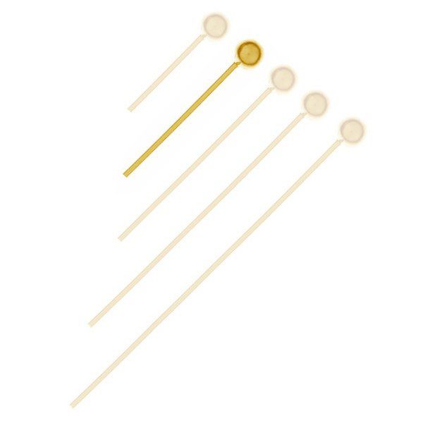 Headpins with 1,6mm ball*sterling silver 925*SZPK 5 35 mm