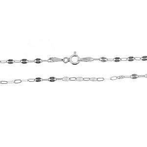 A 040 RDS ALT 40 cm, sun anchor chain for celebrity necklace, sterling silver