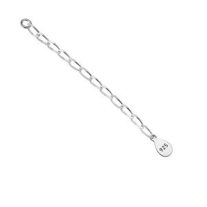 Chain extension*sterling silver 925*PDD 70 75 mm