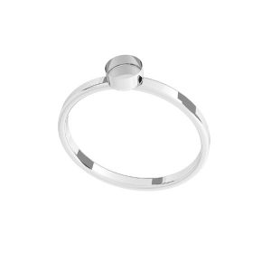Round ring resin base*sterling silver 925*RING FMG-R - 1,80 4 mm - S (10,11,12)