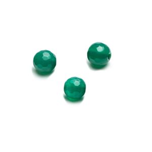 ROUND bead stone, green onyx 6 MM GAVBARI, semi-precious stone