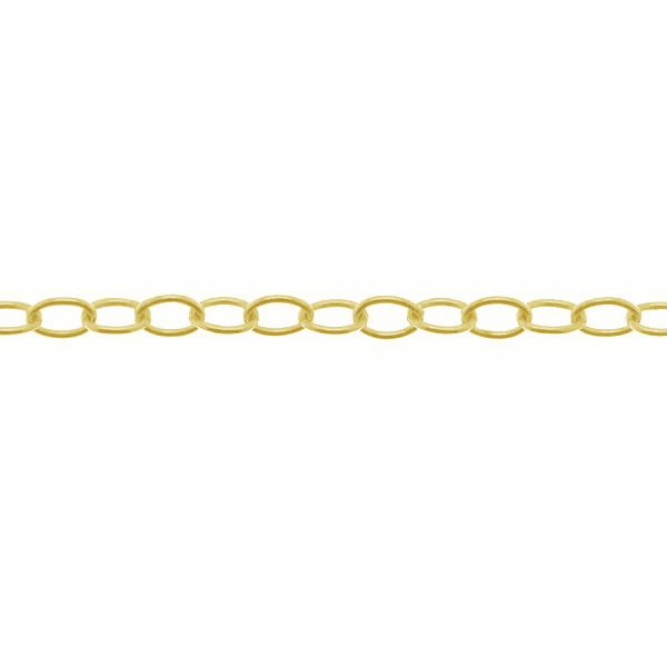 Gold anchor bulk chain*gold 585*SG-FAU 050 2,5x4 mm
