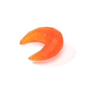 Moon orange jade 20 MM GAVBARI, semi-precious stone