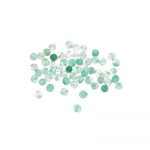 ROUND bead stone, green onyx 2 MM GAVBARI, semi-precious stone