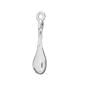 Drop pendant*sterling silver 925*ODL-00665 3,5x8 mm