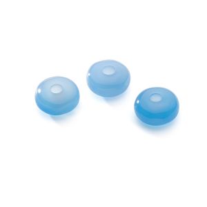 DONUT blue onyx 2,9x10 mm GAVBARI, semi-precious stone