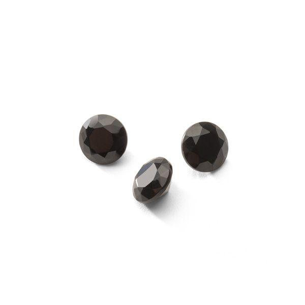 Round stone, black onyx 3 mm GAVBARI, semi-precious stone